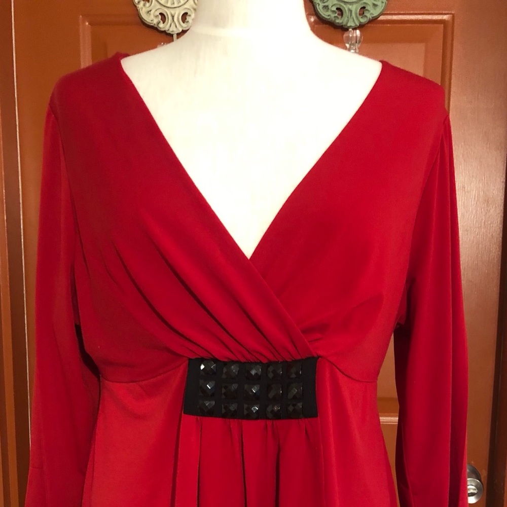 AWESOME RED BLOUSE